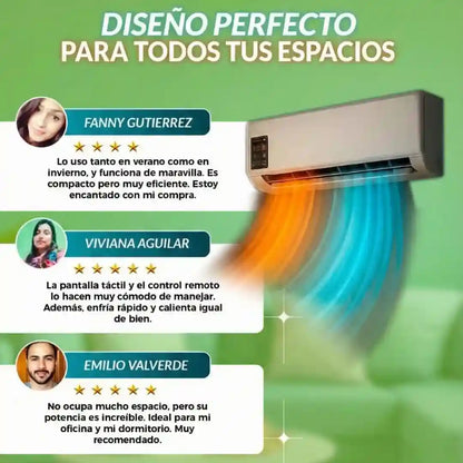 Mini Aire Acondicionado TurboHielo 8000™ - Frio Y Caliente