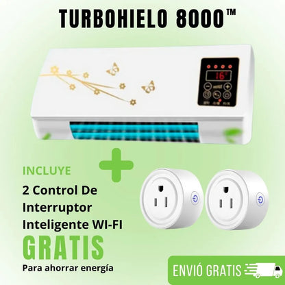 Mini Aire Acondicionado TurboHielo 8000™ - Frio Y Caliente