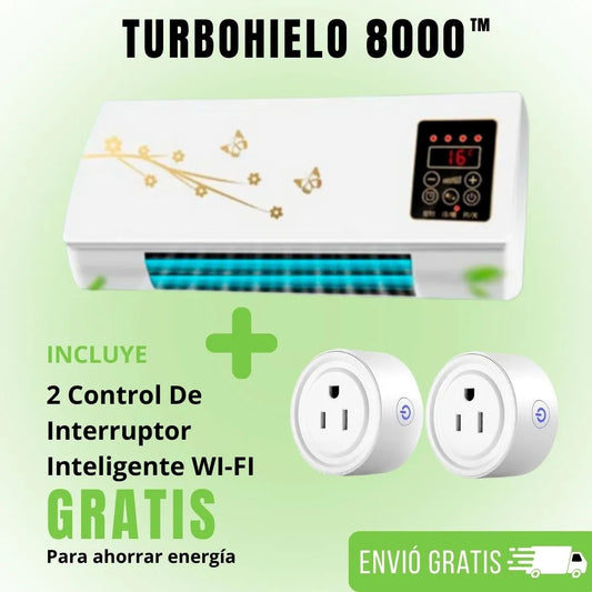 Mini Aire Acondicionado TurboHielo 8000™ - Frio Y Caliente